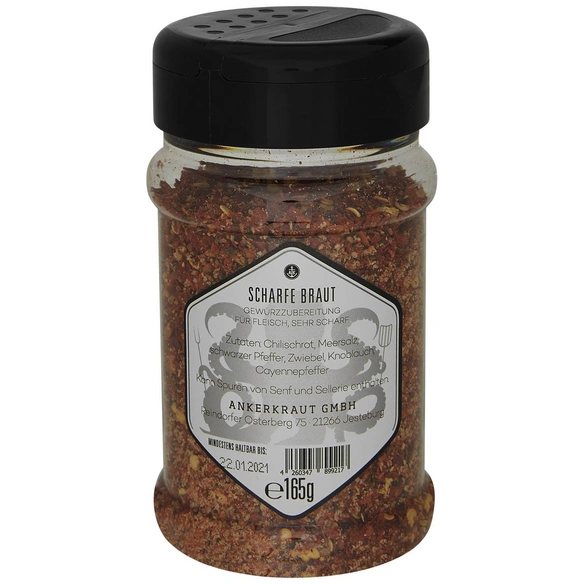 Grillgewürz, Scharfe Braut, 165 g