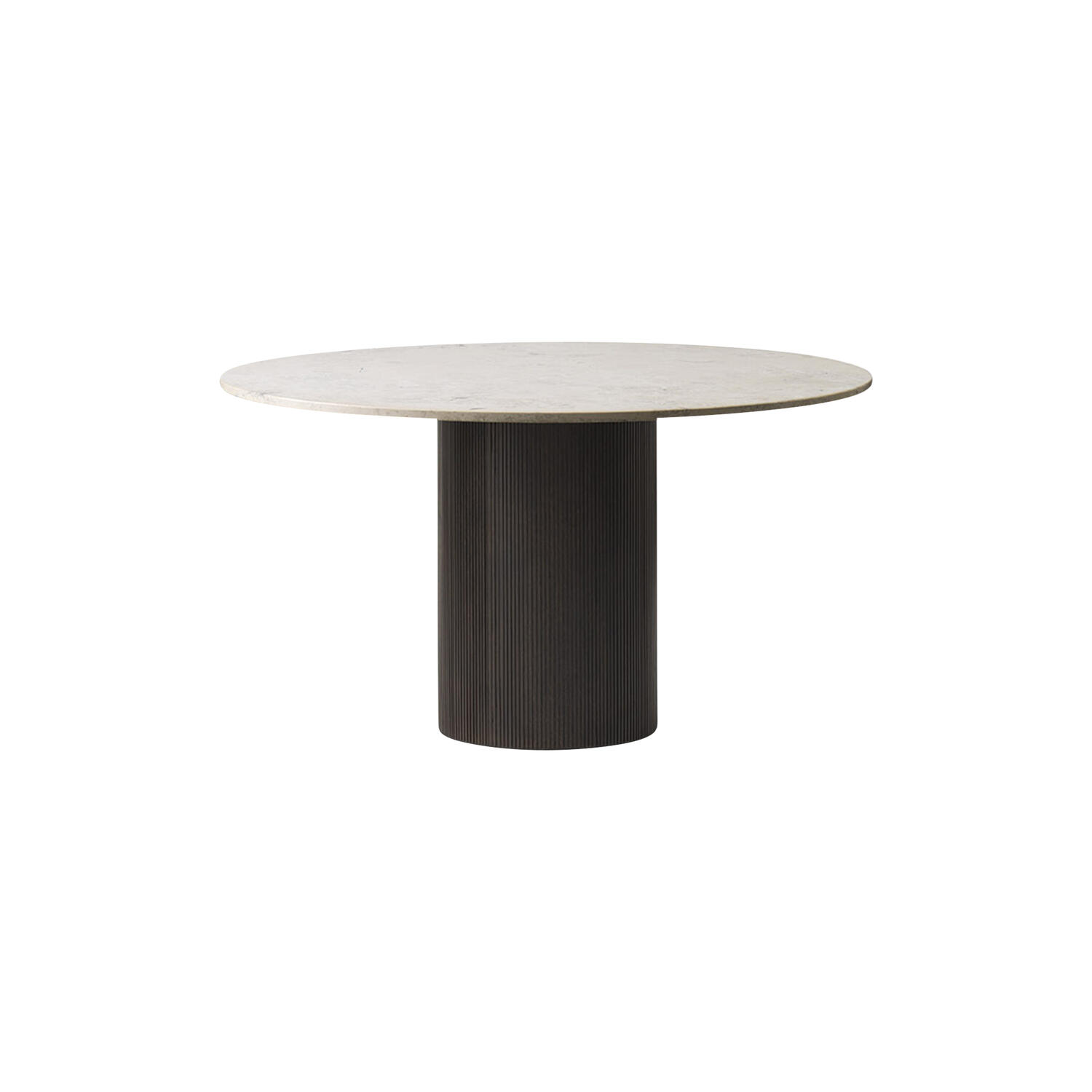 VIPP494 Cabin Round Table, jura grau blau/dark oak