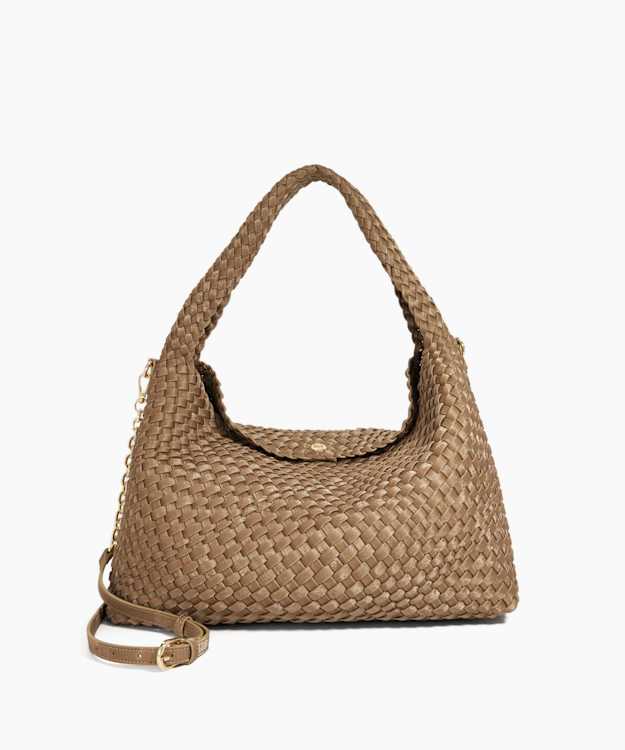 Deliberate L Bronze - Woven Shoulder Bag