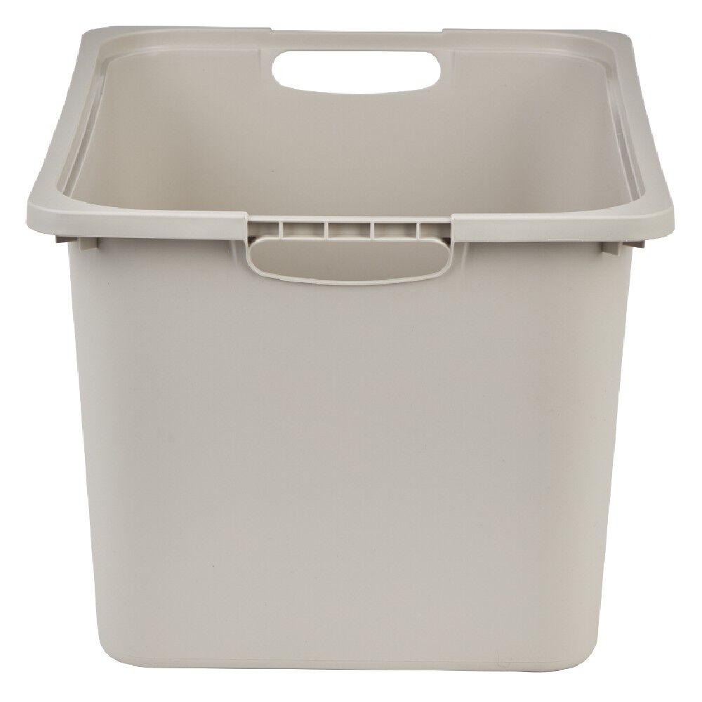 Bac plastique beige 40x29,8xH22,8cm