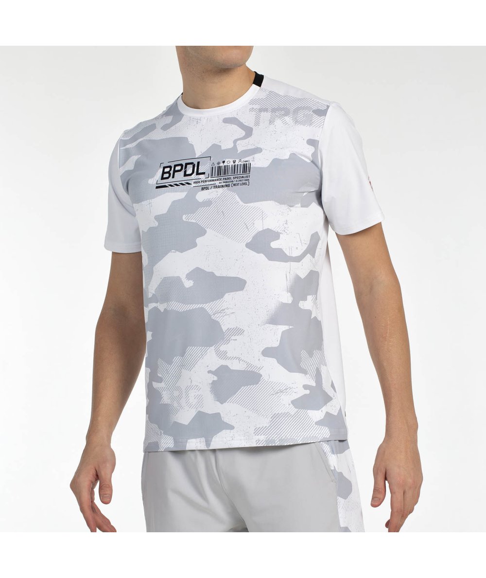 CAMISETA BULLPADEL ESGOS BLANCO