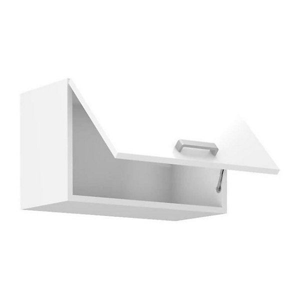 ATLAS Meuble hotte - Décor blanc - L 60cm