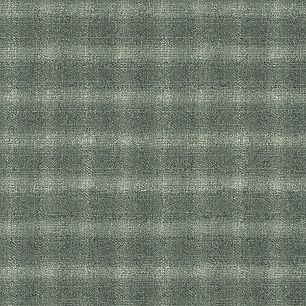Papier peint vinyl intissé Bensimon tissu ecossais vert L.1005 x l.53cm Lutèce