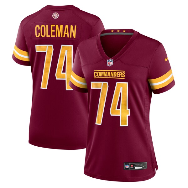 Brandon Coleman Washington Commanders Nike Women's  Game Jersey -  Burgundy