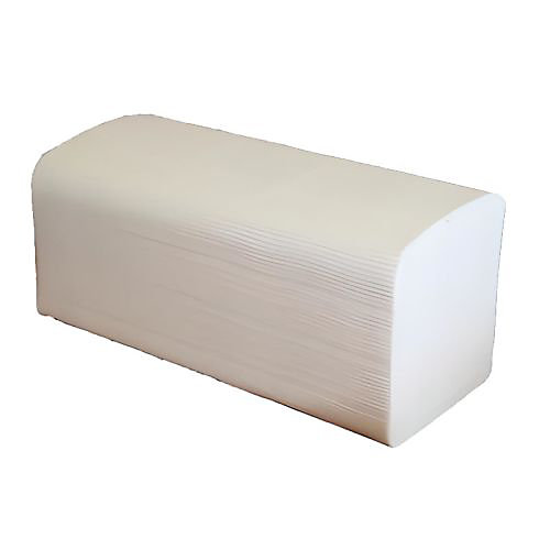 Essuie-mains enchevêtrés pure ouate 2 plis carton 3744 - GLOBAL NET - 670310