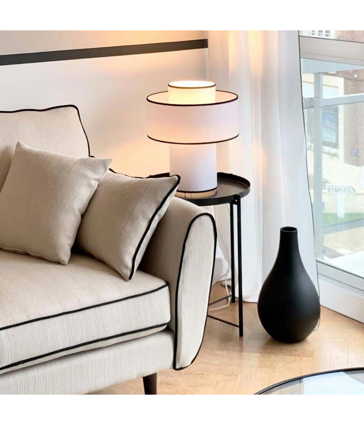 EMILIO - Lampe Emilio Eclat D35 cm D: 35 x H: 45