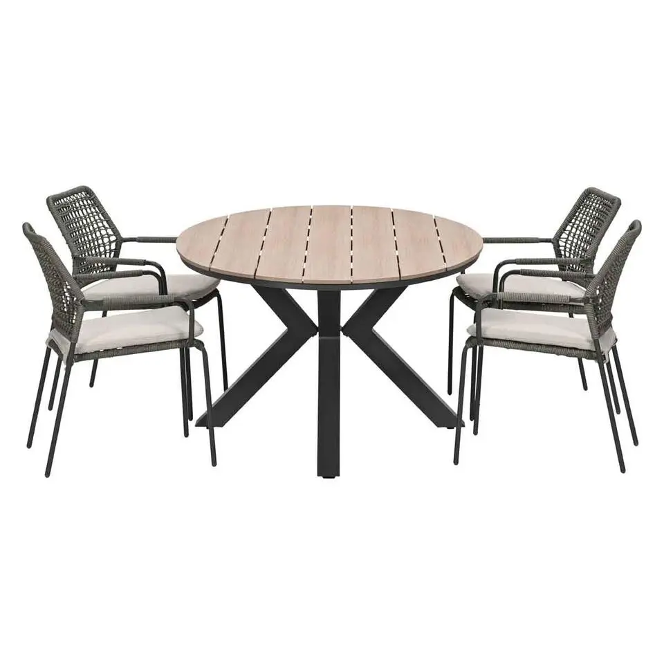 Garden Impressions Natas - Tulli tuinset grijs 5-delig