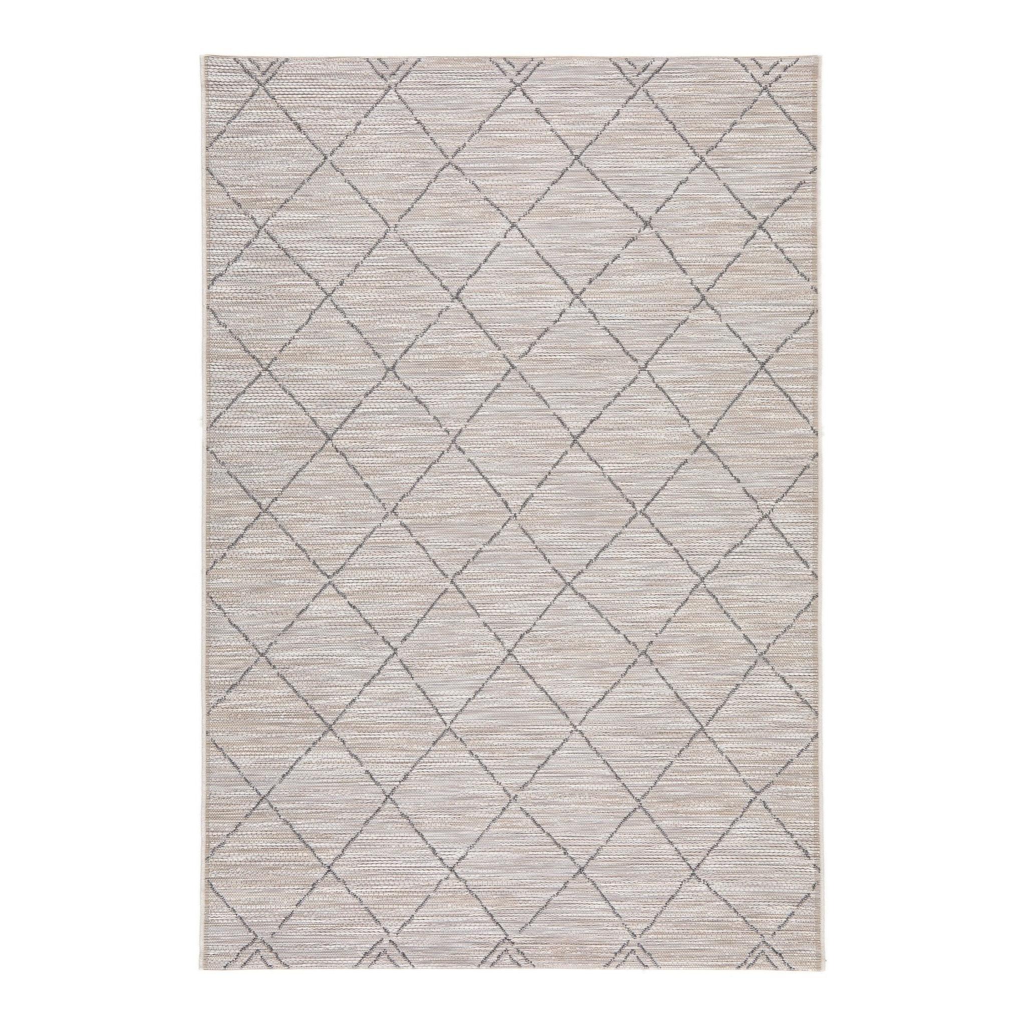 AFK Living vloerkleed Hudson - voor binnen en buiten - beige - 160 x 230 cm