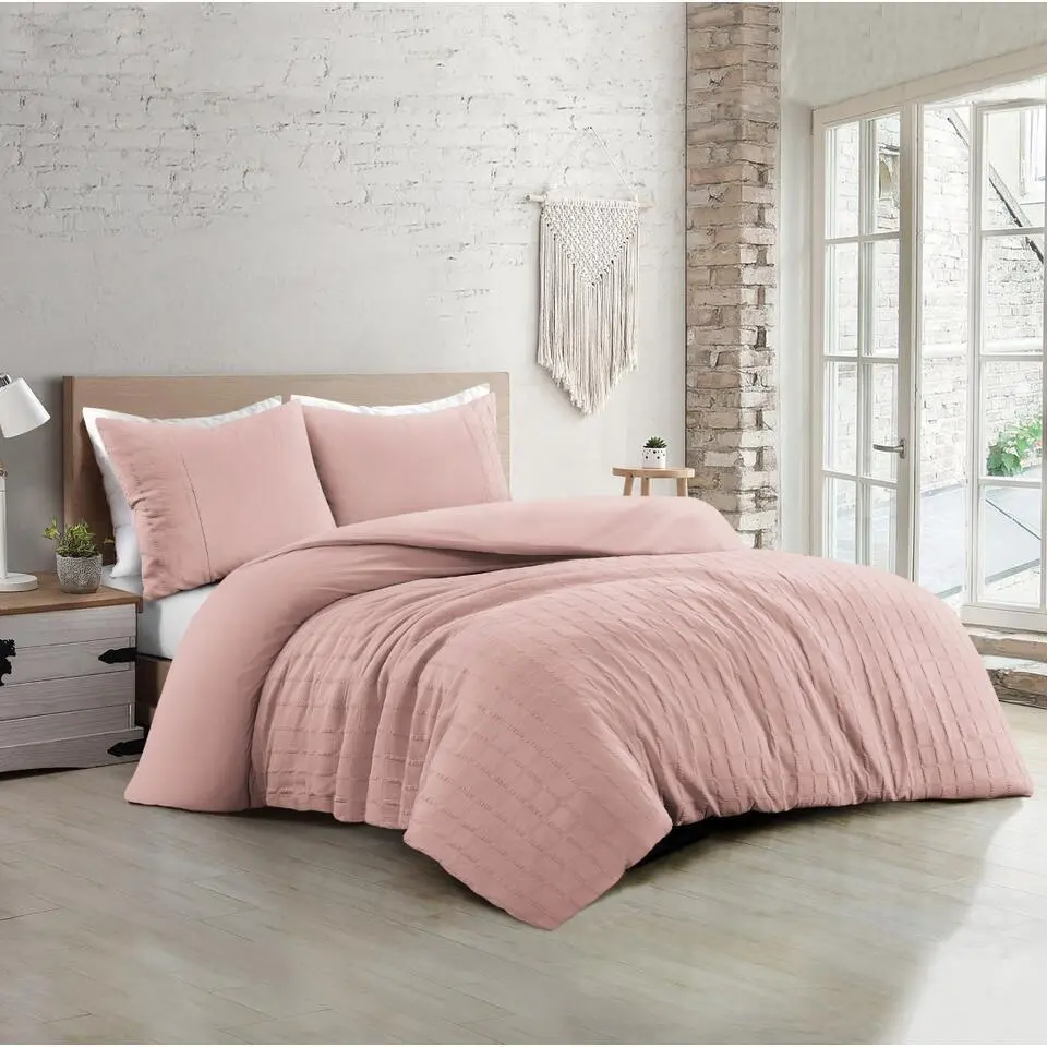 Papillon Deluxe  Hudson Dekbedovertrek - Eenpersoons - 140x200/220 - Roze