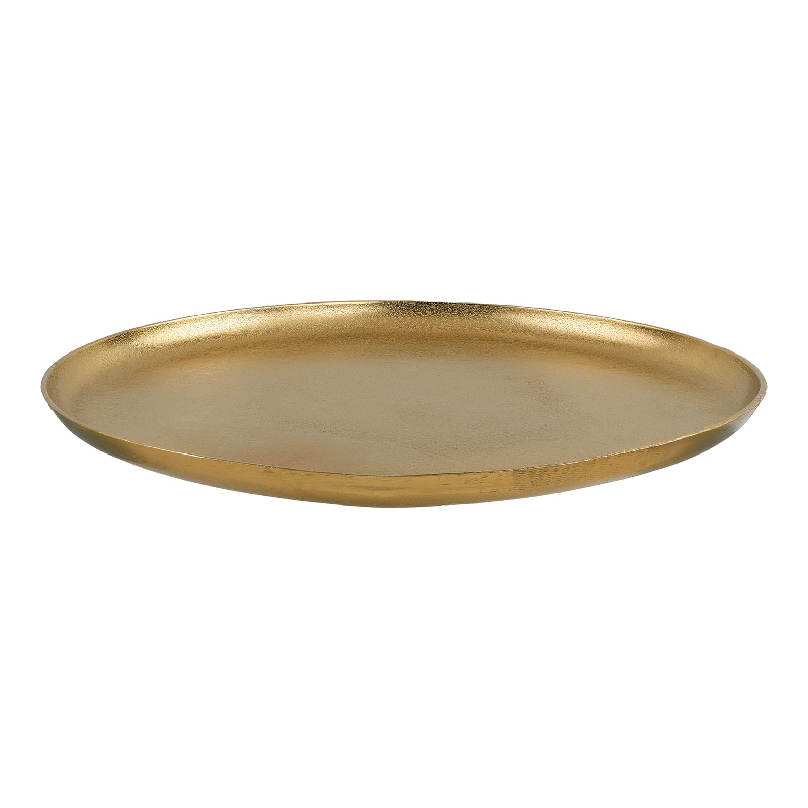 Deko-Tablett Gold, ⌀ 55 cm, H 30 mm