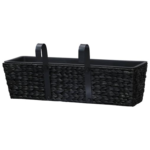 NNEVL Garden Planters 2 pcs Water Hyacinth Black
