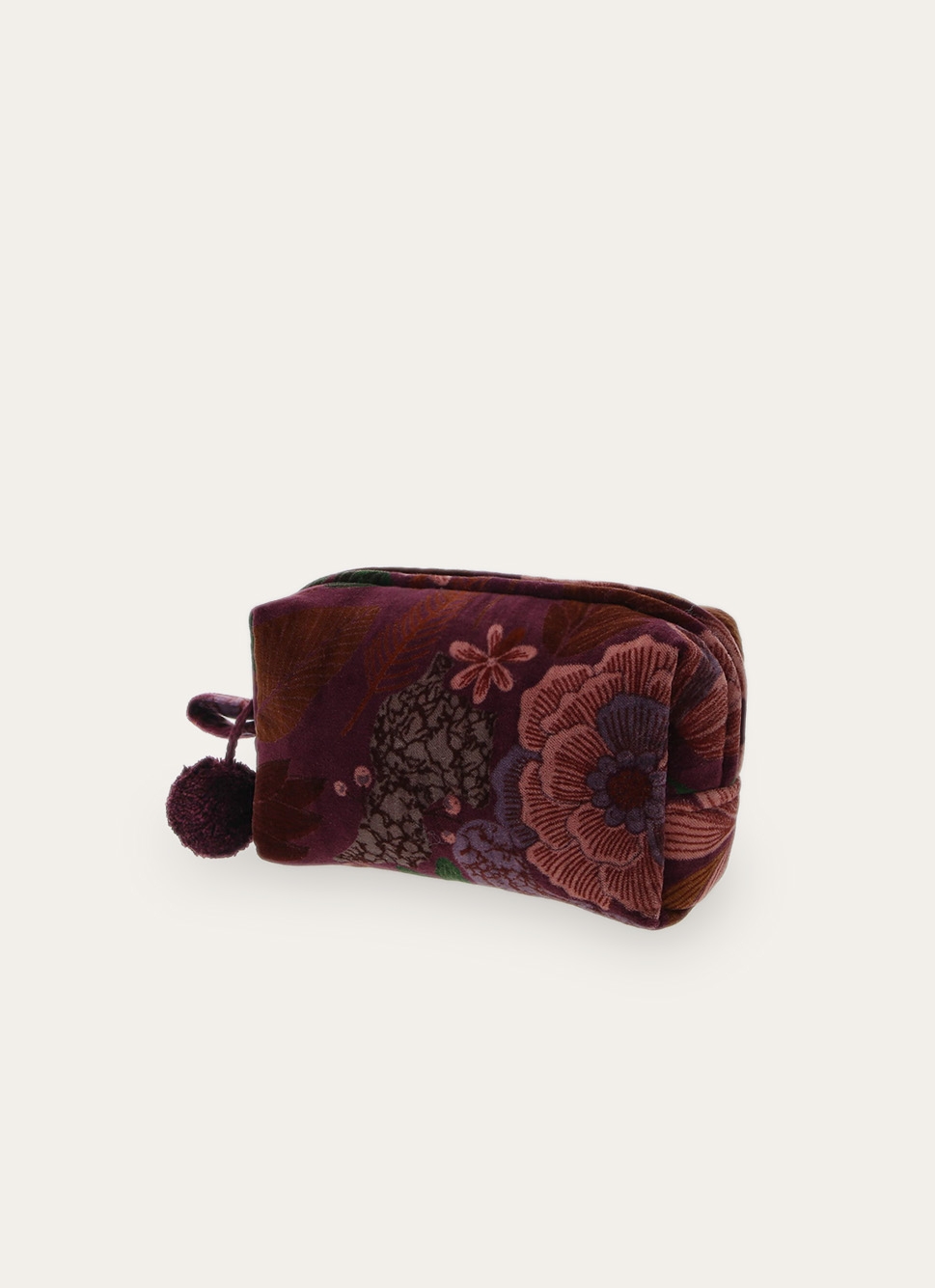 TROUSSE SOLAL EN VELOURS PETIT FORMAT VIOLET