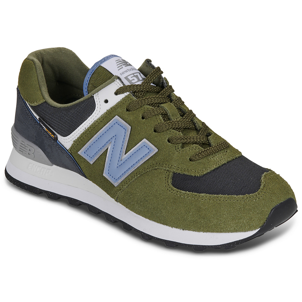 New Balance - 574 - Kaki / Blue