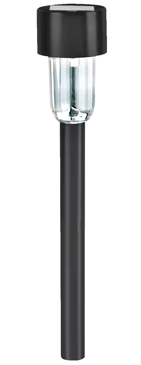For Living Outdoor Warm White LED Solar Rocket Garden & Pathway Stake Light