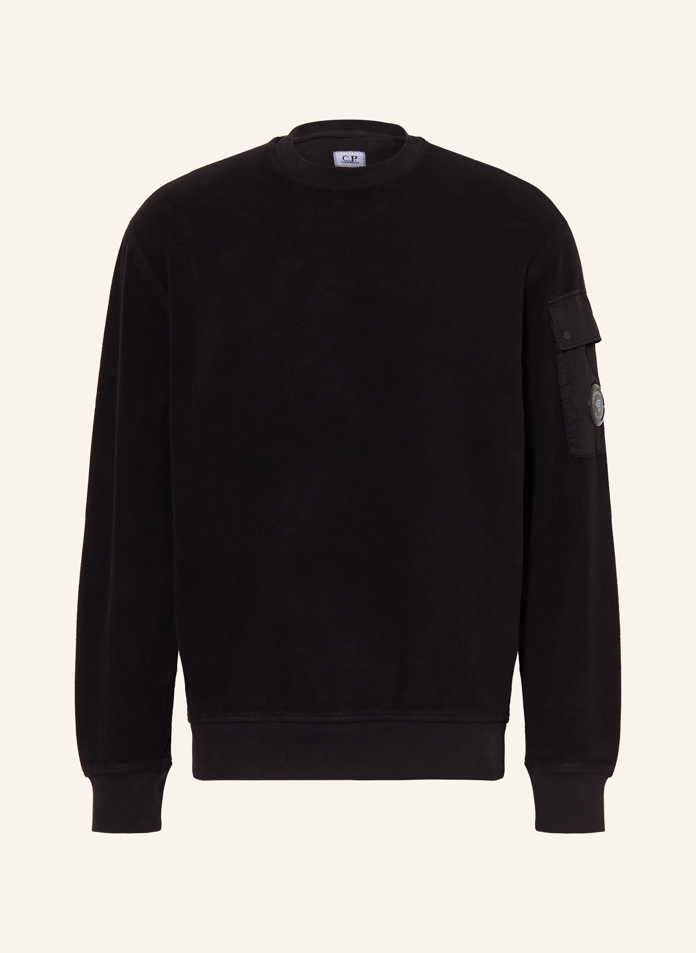 C.P. COMPANY Sweatshirt im Materialmix