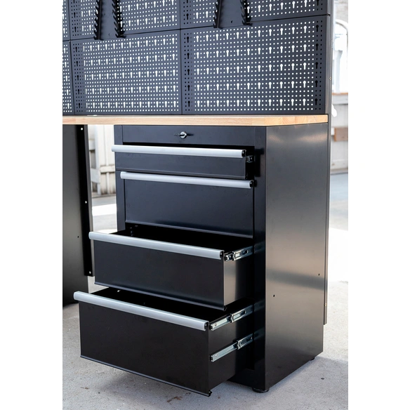 Werkstatt-Set »Männerküche«, BxHxT: 260 x 183 x 46 cm, Metall