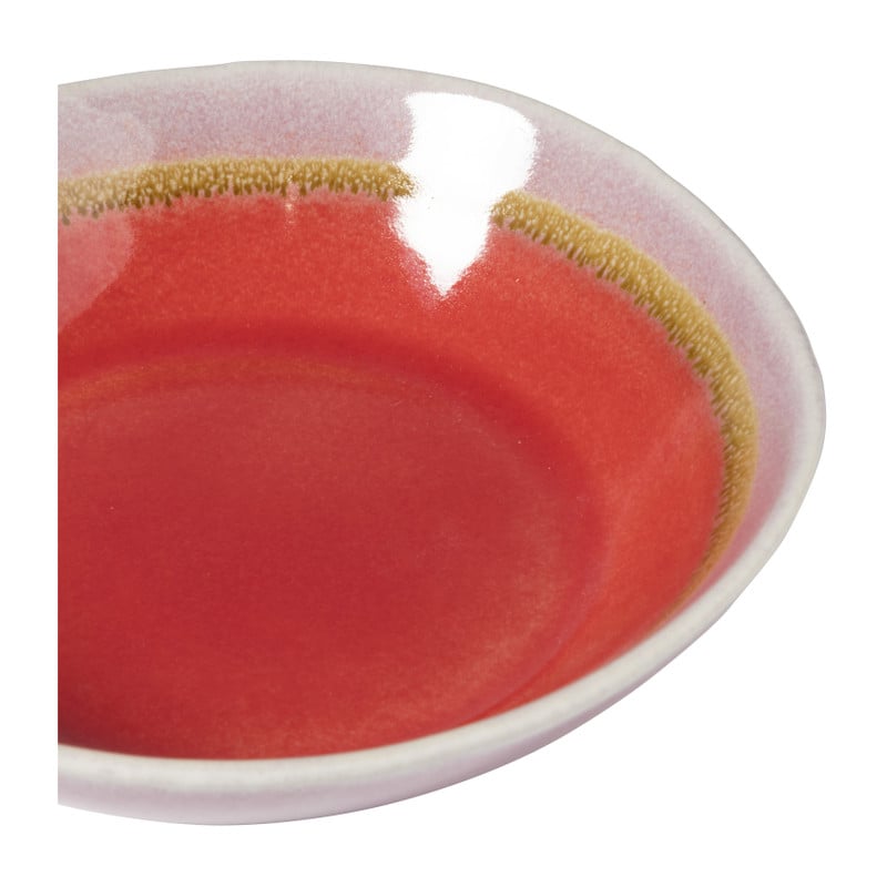 Schaal Roots - rood/paars - &Oslash;28x5.8 cm