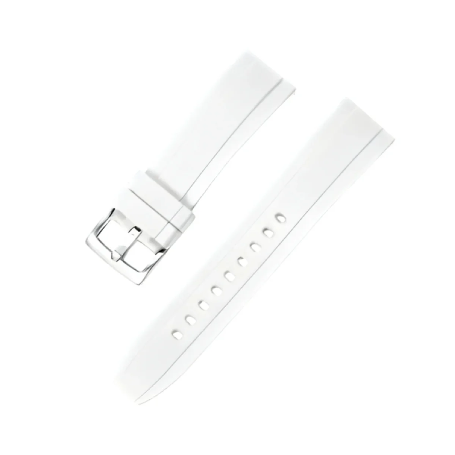 Breitling – Navitimer –  Rubber Strap – White