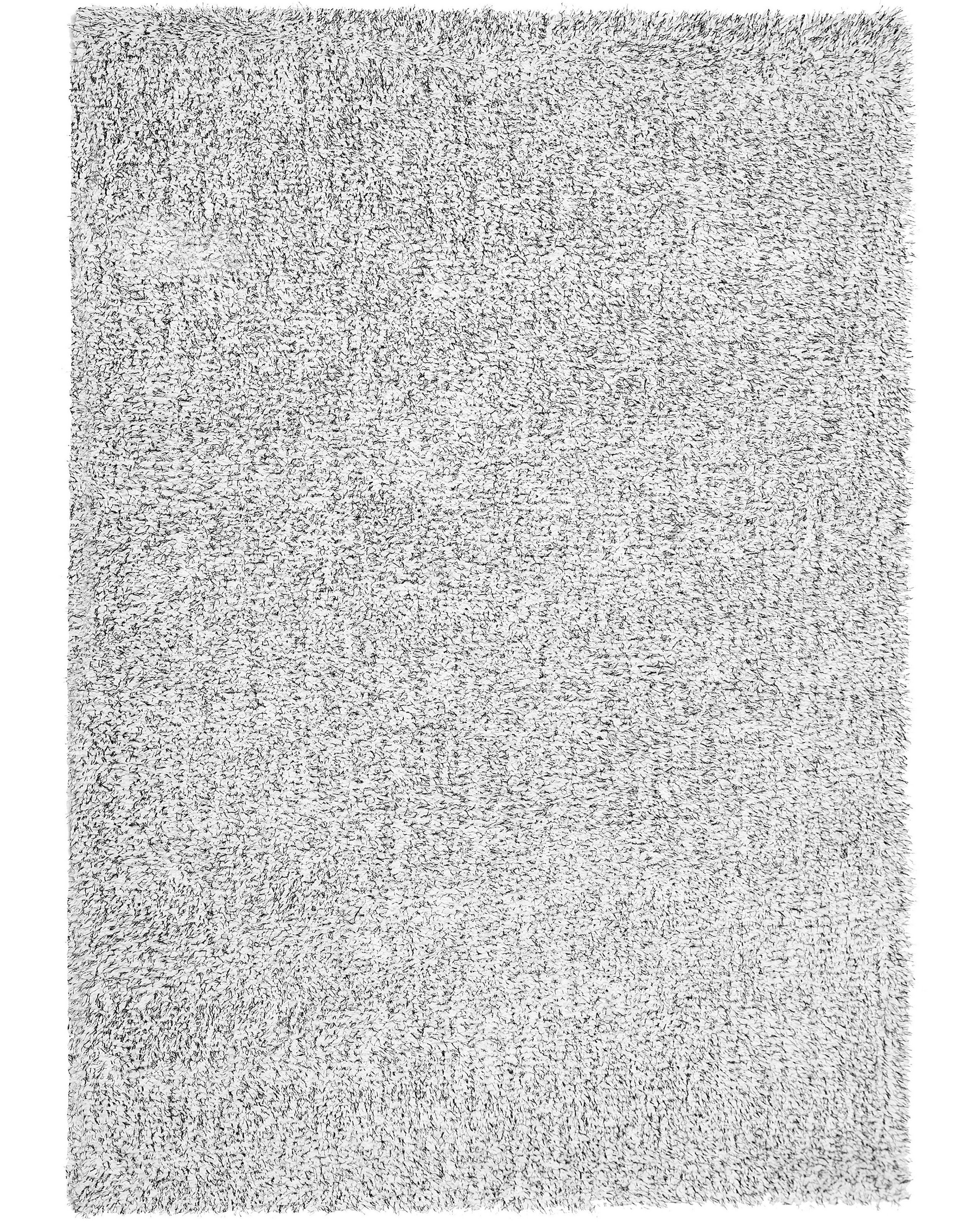 Dywan gruby miękki 160x230 cm szary melanż