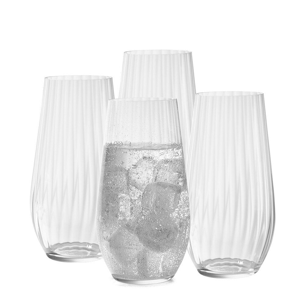 Gobelet en verre 38cl x4