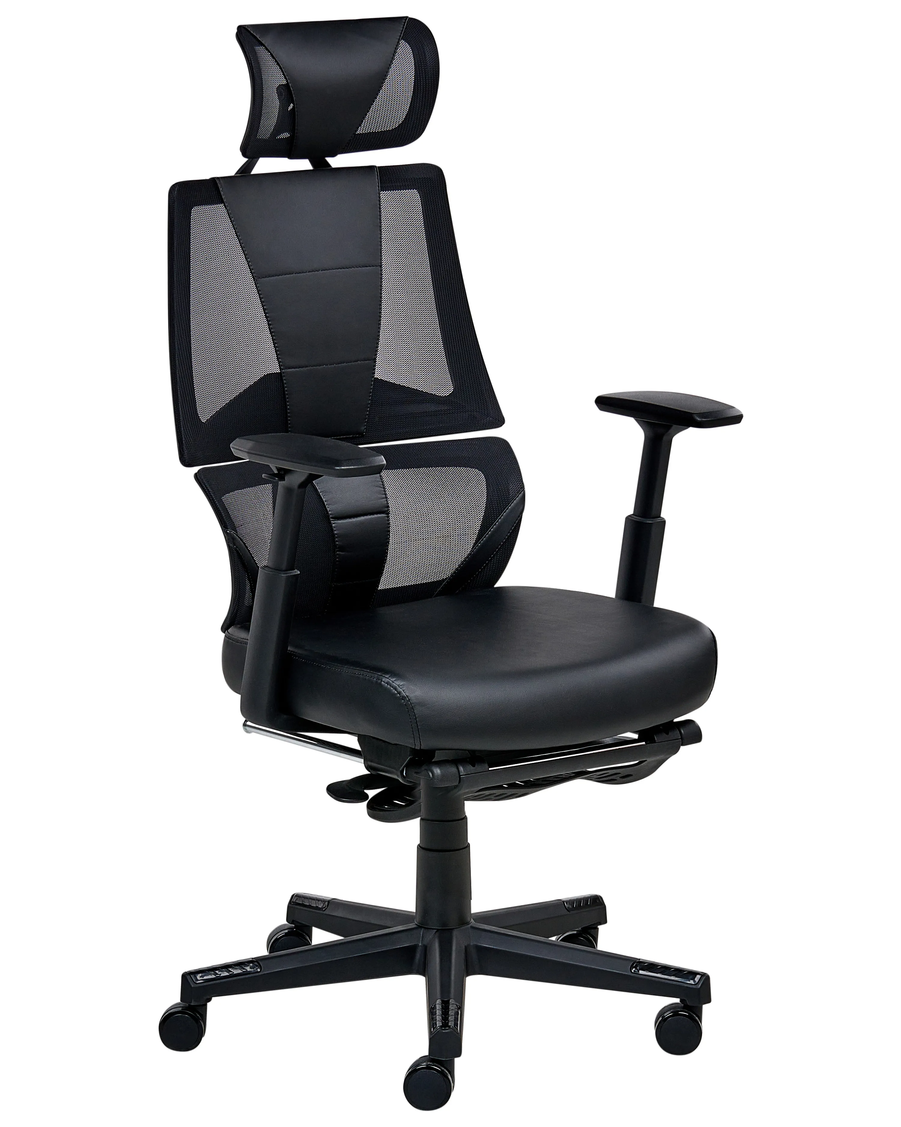 Office Chair CREATOR Faux Leather Black