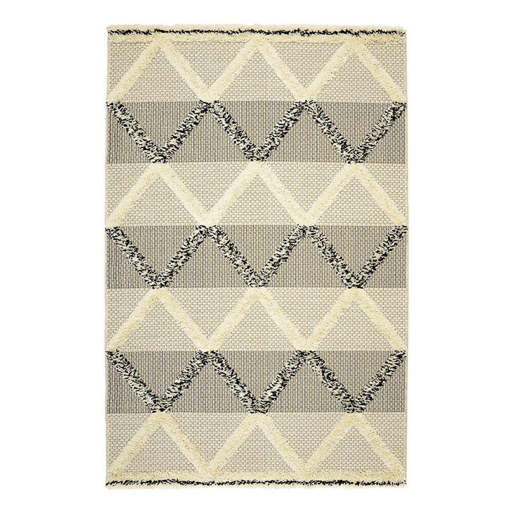 GULVTEPPE AROSA 160X230CM BEIGE/SVART