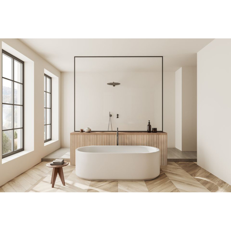 Lambris revêtu Latt Hydro White Natural Oak 16 x 277 x 2 cm 2 pièces MAESTRO