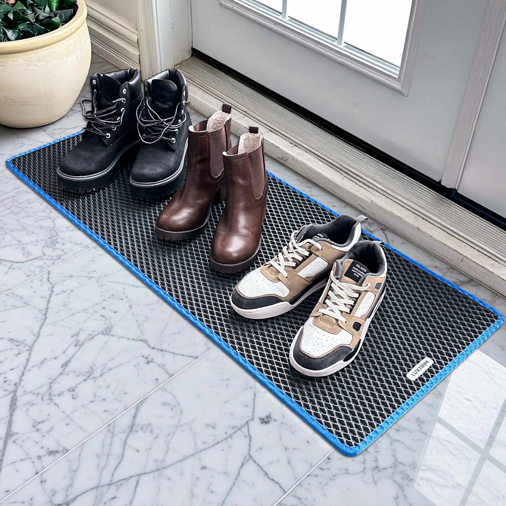 Entryway Boot Tray Shoe Storage – Made in Canada – Modern Waterproof Indoor Shoe Mat