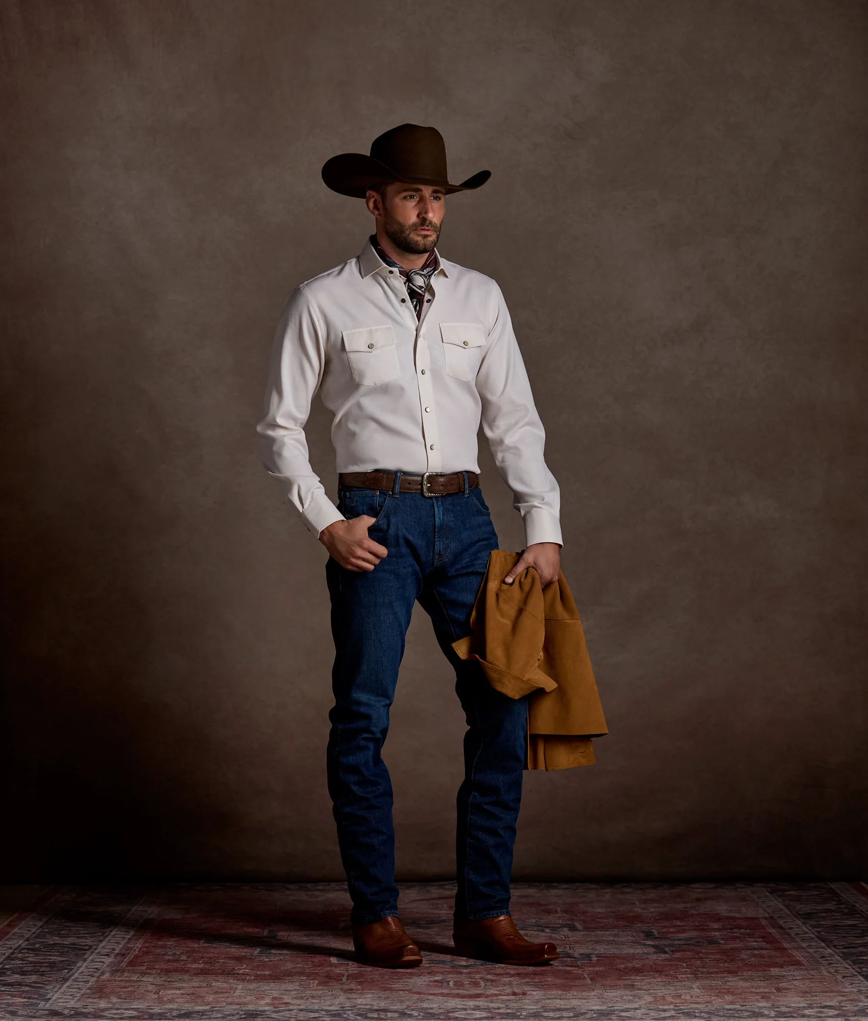 El Paso Classic Fit - Tan Honeycomb