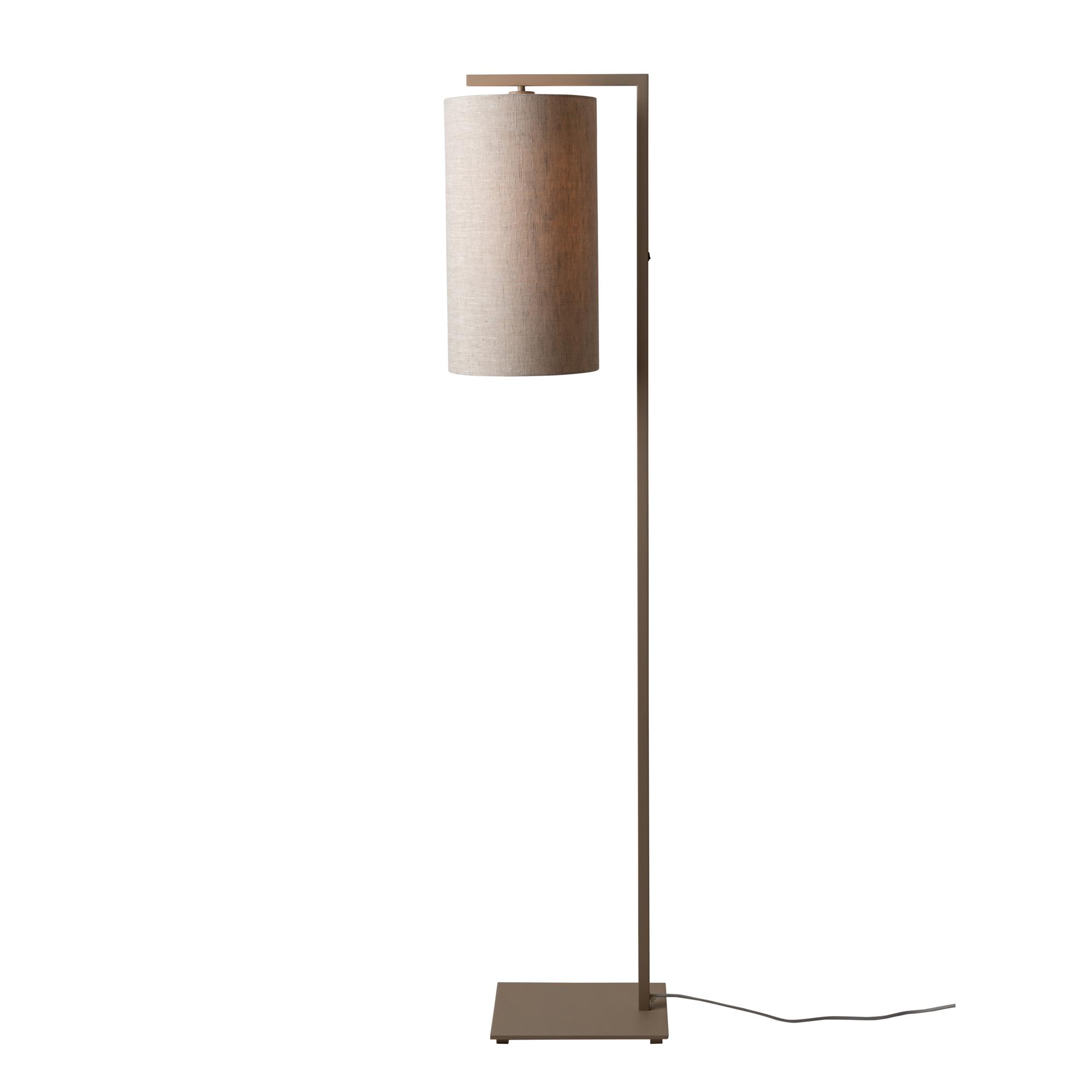 it's about RoMi Boston Vloerlamp Ø 25 cm - Bruin / Zand