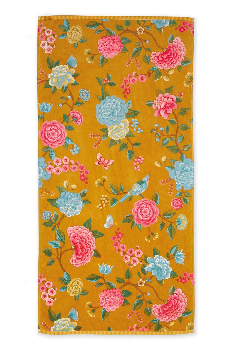 Pip Studio badlaken Good Evening - 70x140 cm - geel