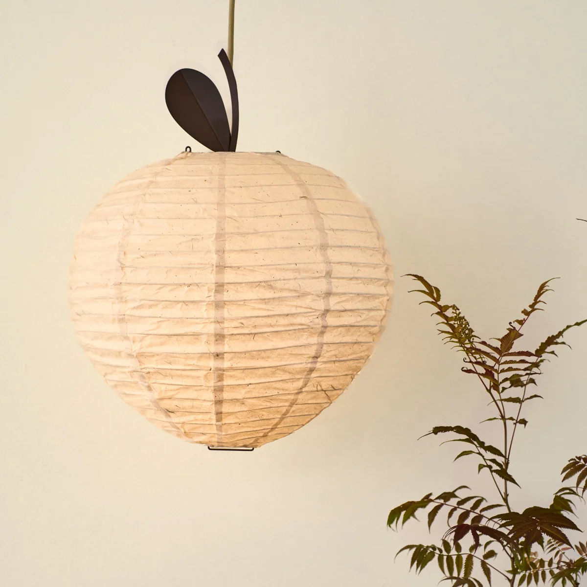 Ferm Living - Apple Lampenschirm, Ø 41 cm, natur