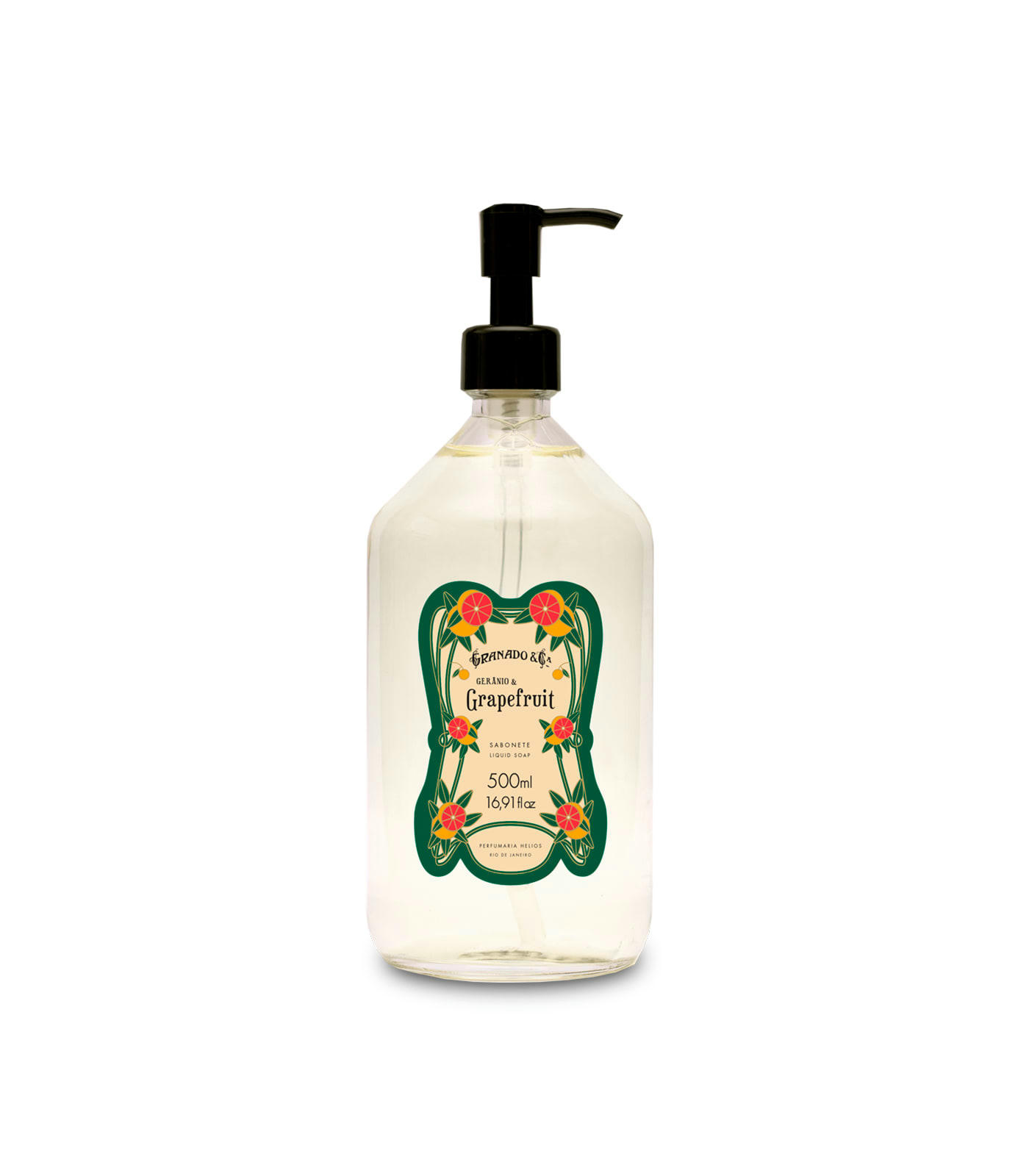 GÉRANIUM ET PAMPLEMOUSSE - Savon Liquide 500ml