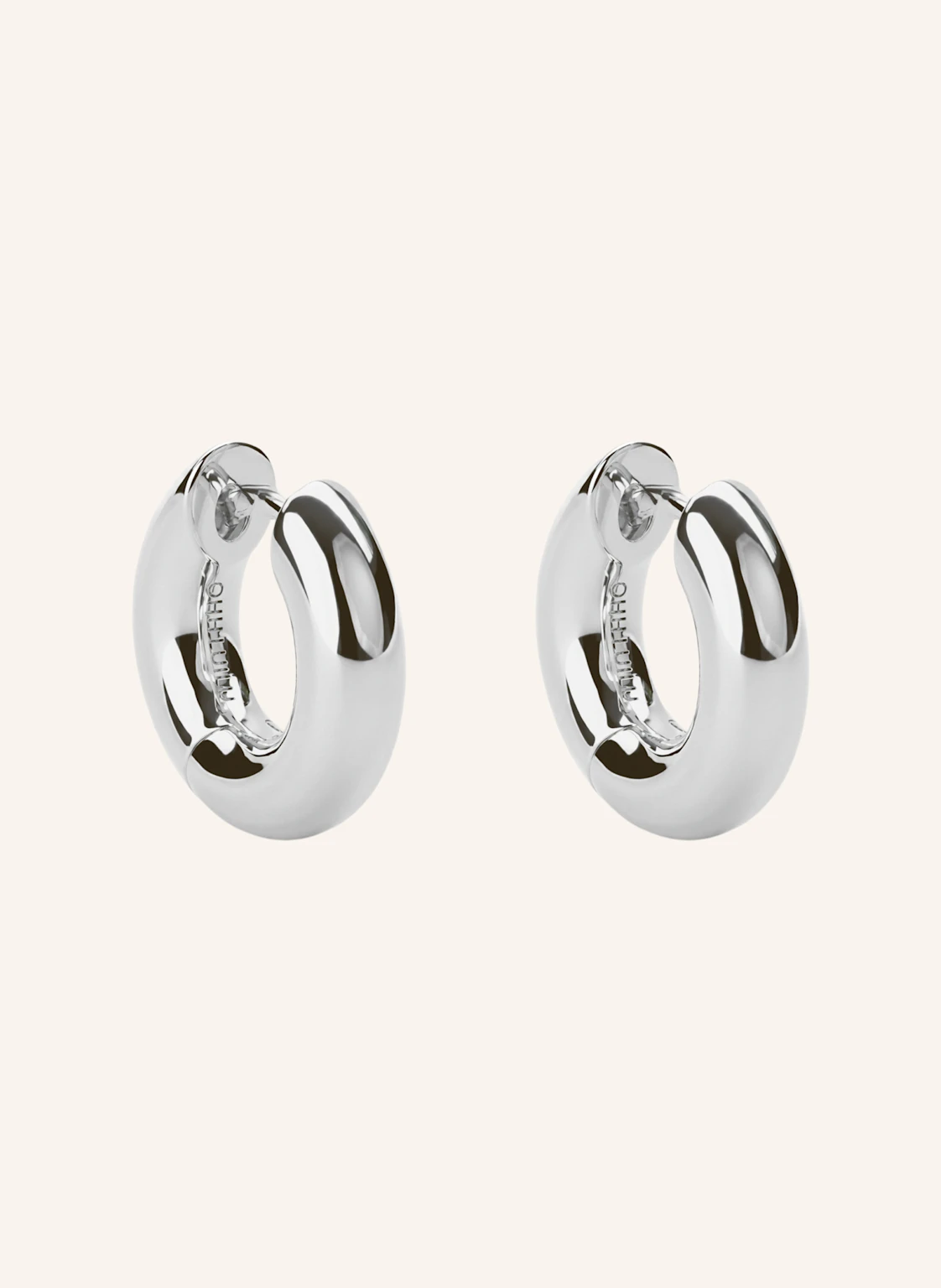 OHH LUILU Creolen MINI SOLID HOOPS by GLAMBOU