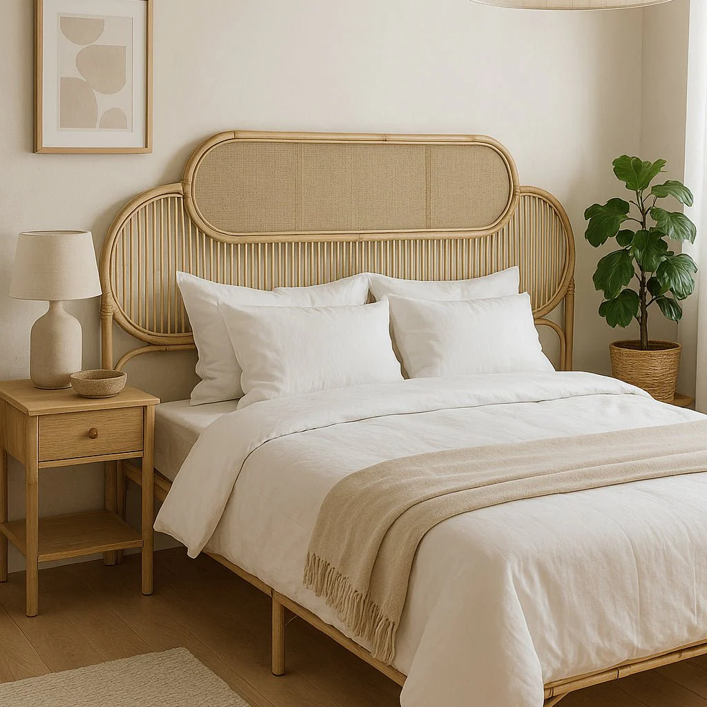 Cabeceira Cama Rattan 180x4x128 SERENA