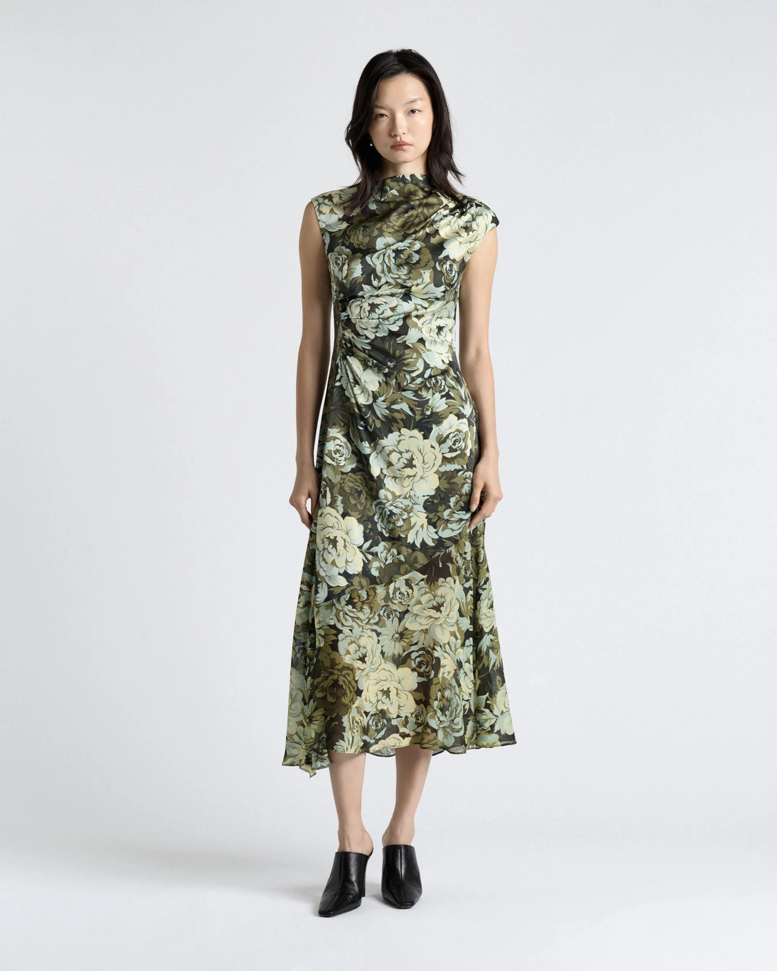 Olympia Floral Midi Dress