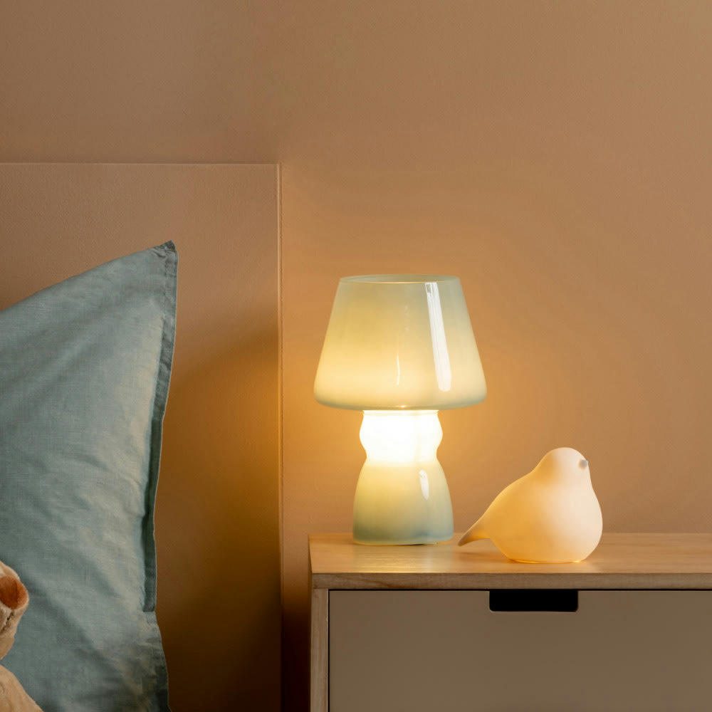 - Veilleuse oiseau en céramique H9cm