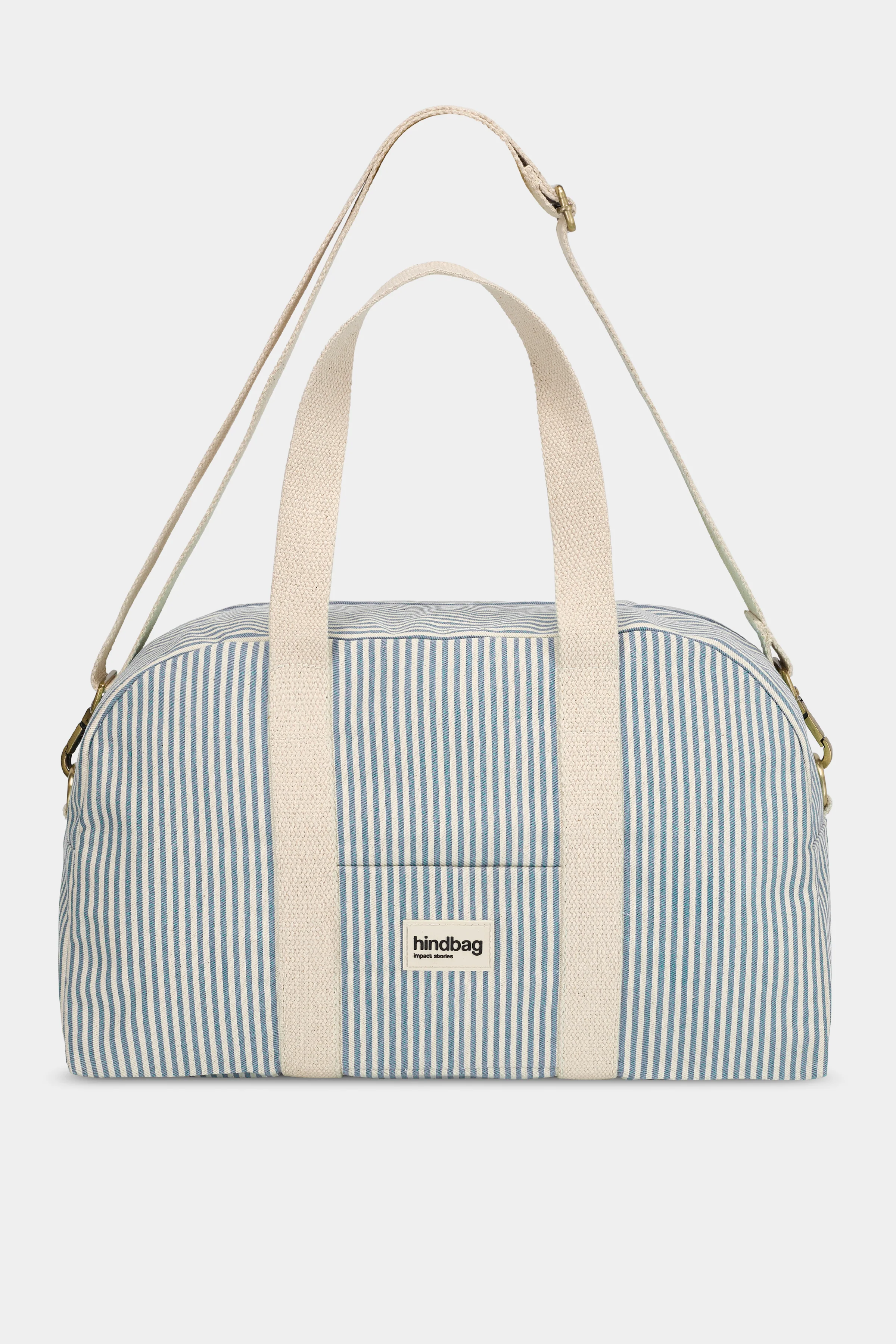 Sac bowling Charlie Rayures bleu