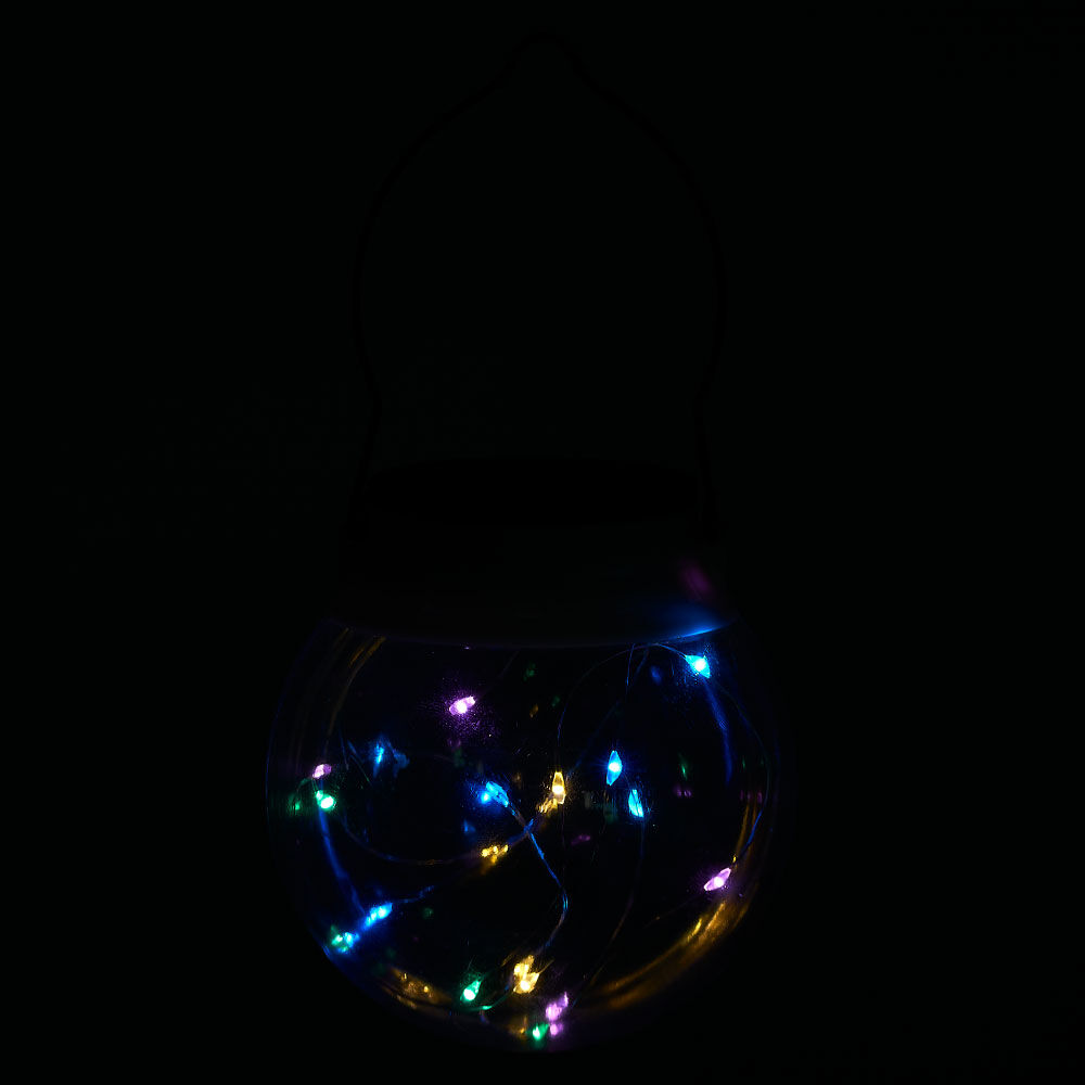 Lanterne Solaire à suspendre 20 microded Multicolore