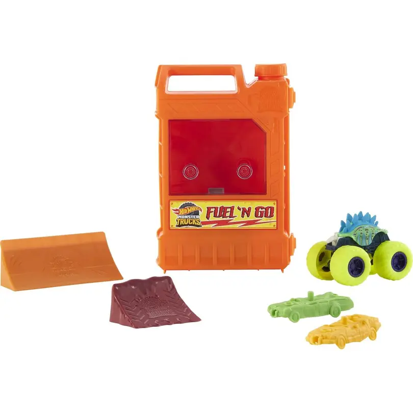 Spielset Monster Trucks Fuel N Go