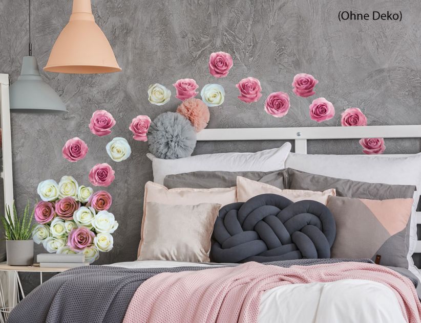 Wandtattoo Rosen
