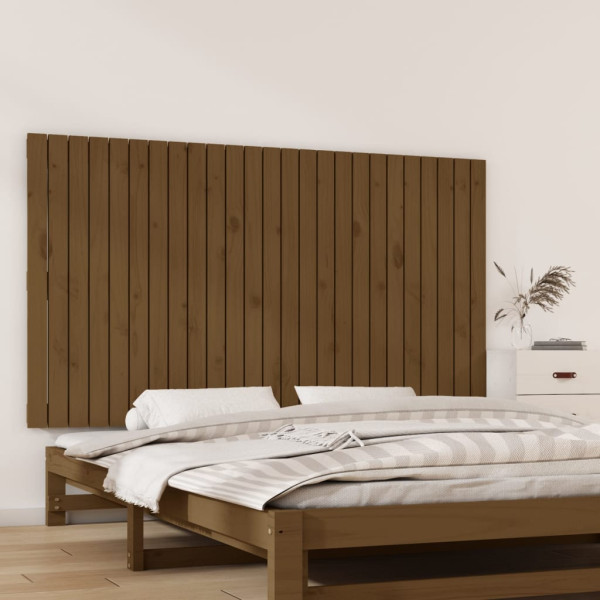 Wezgłowie łóżka Brąz 159.5 x 90 cm Pine Wood vidaXL