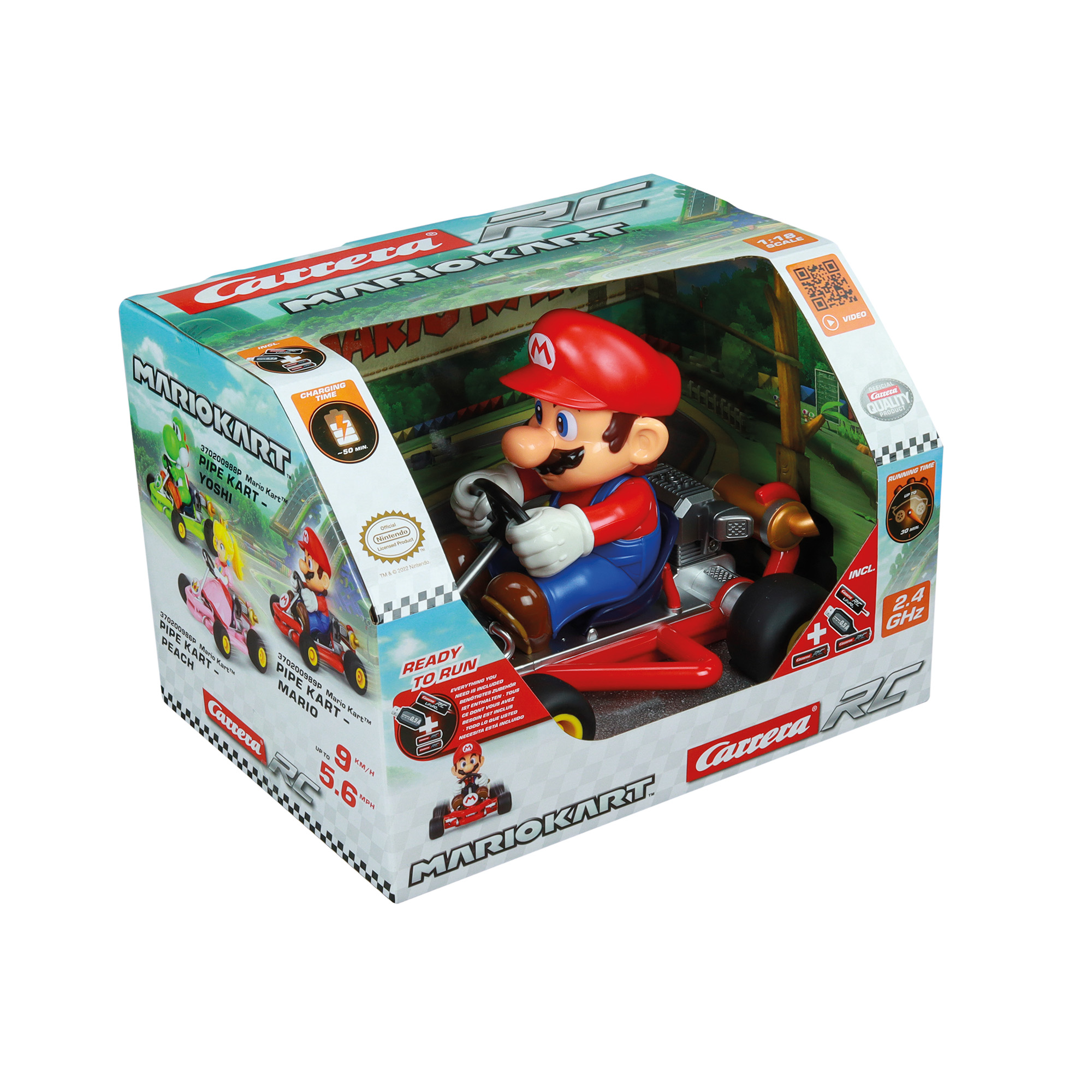 Carrera Mario Kart RC Mario Pipe Kart