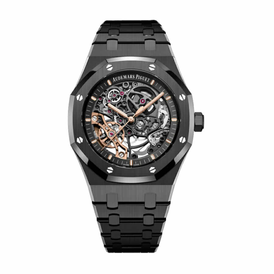 Audemars Piguet Royal Oak Double Balance Wheel Openworked 15416CE Near Original Replica