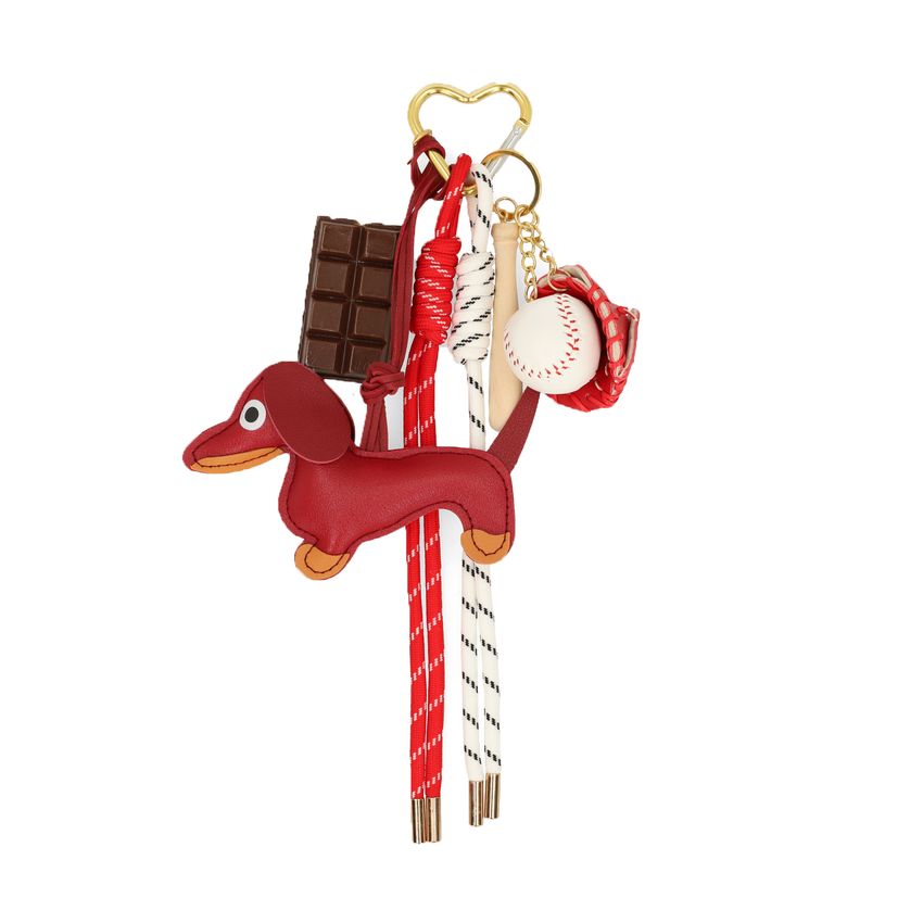 Manfield Rode teckel bag charm