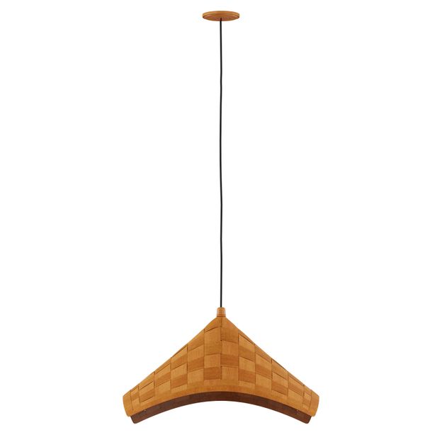 LUMINÁRIA DE TETO TRANÇA TRIANGULAR