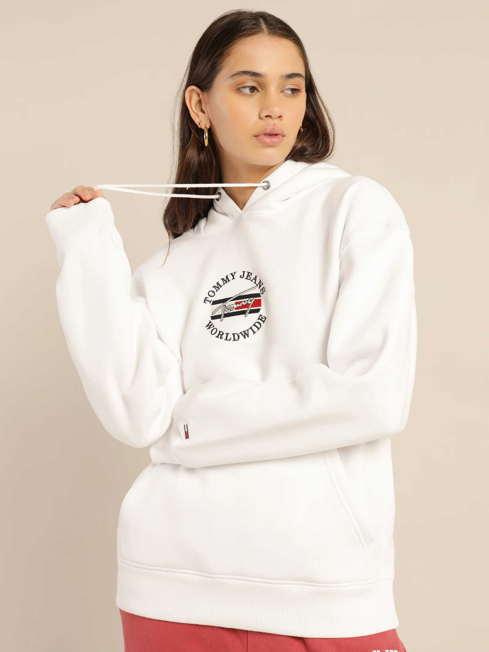 Relaxed Timeless Signature Logo Hoodie