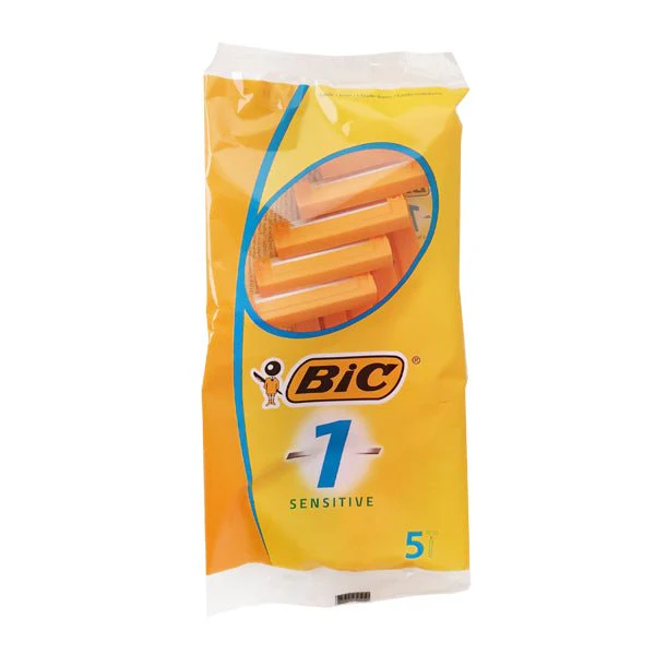 Bic Disp. Razors Sensitive 5 Pk