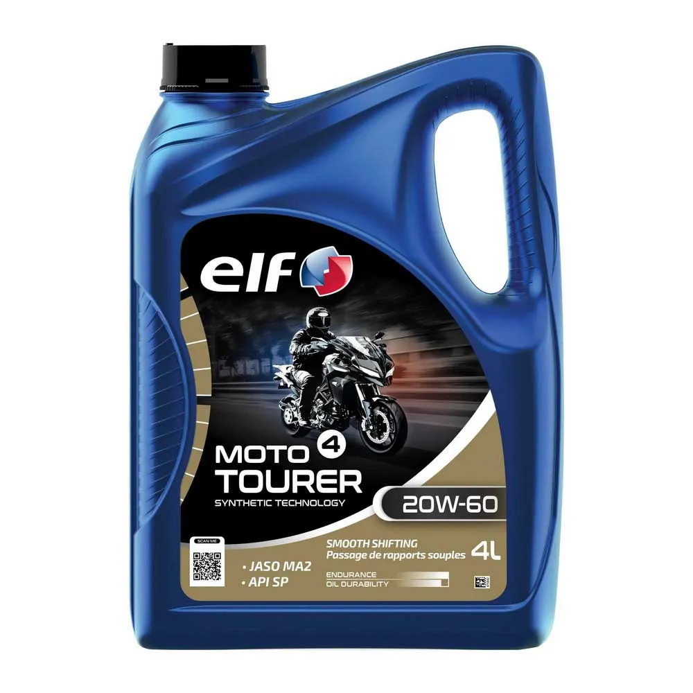 Elf Moto 4 Tourer 20W-60 SYN T 4L motor oil