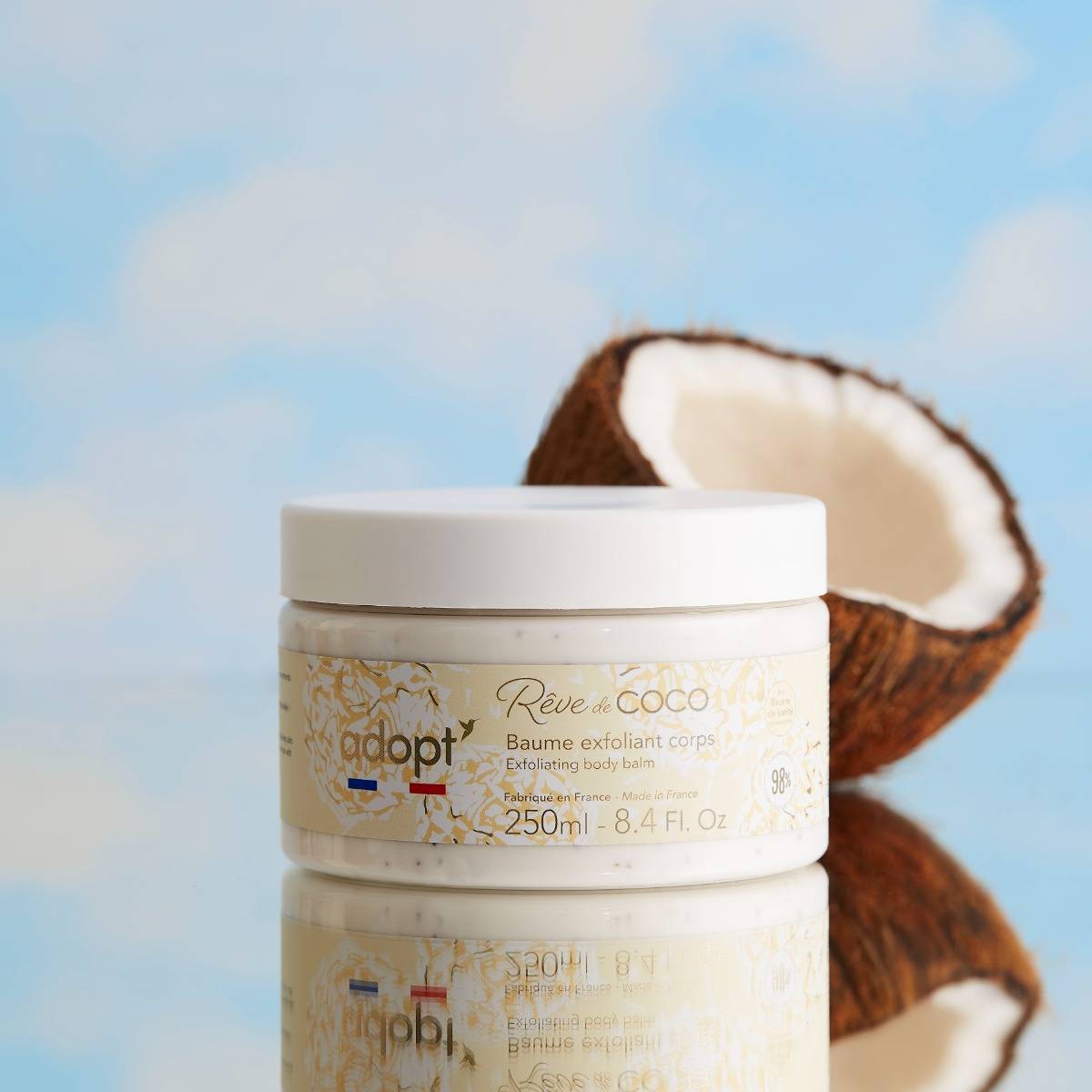 Rêve de cocoBaume exfoliant corps 250 ml